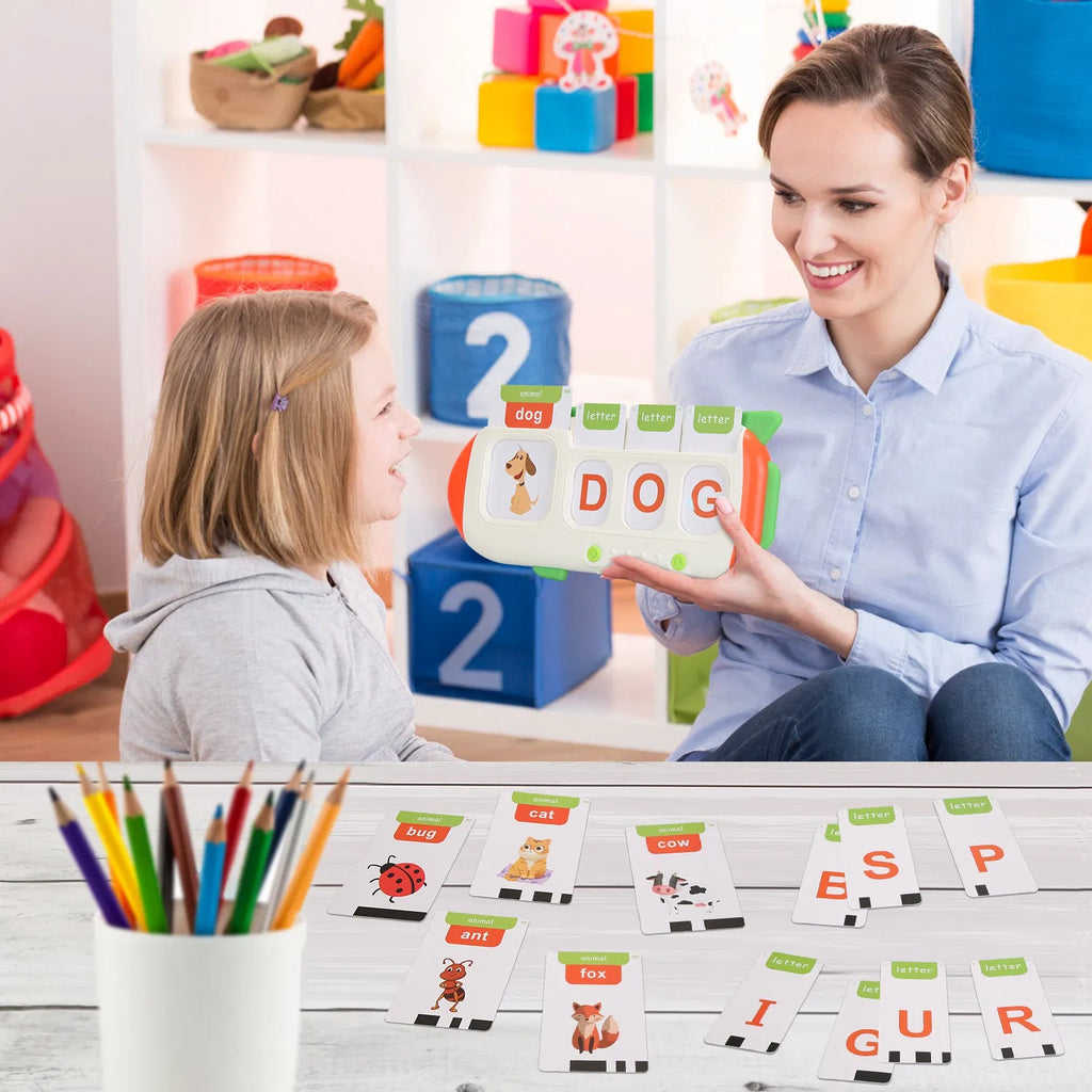 Parler des cartes Flash et du comptage des doigts Math Board Interactive Learning Toys for Kids Aged