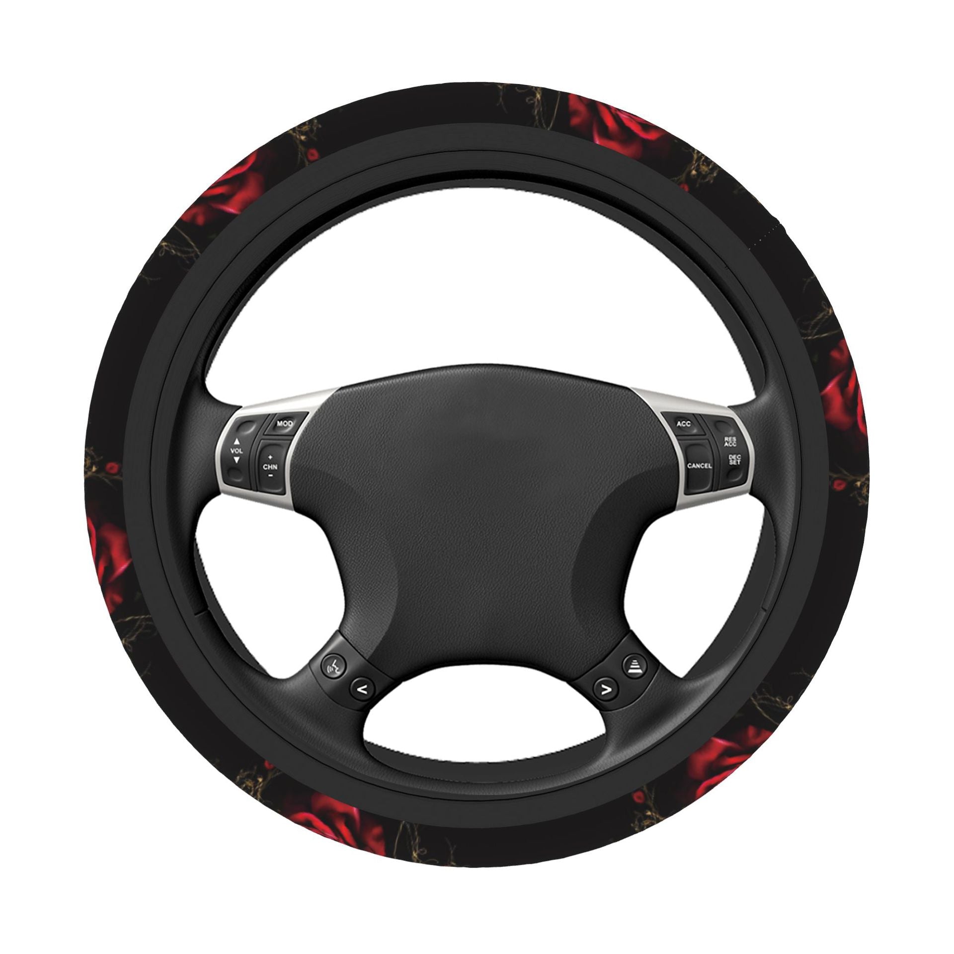 Couverture de volant de voiture imprimée