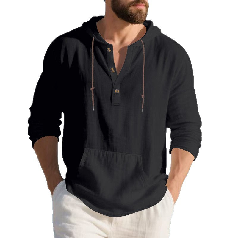 T-shirt à manches longues pour hommes