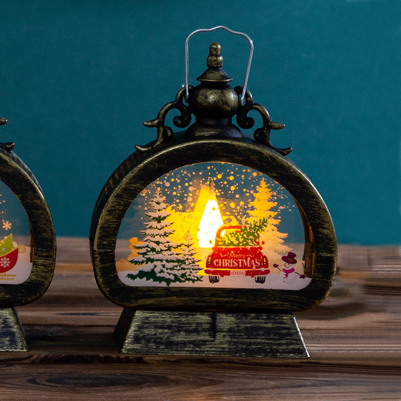 Décoration de Noël Fournitures Lampe Portable pour Enfants