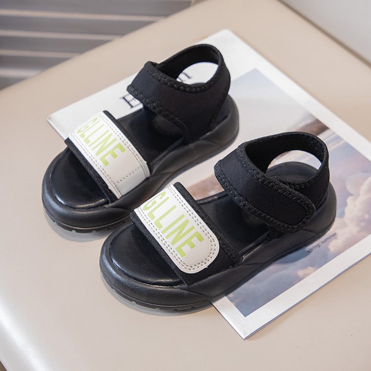 Sandales, Souples Chaussures de plage pour enfants Solées, Sandales tendance d'été, Léger et Non