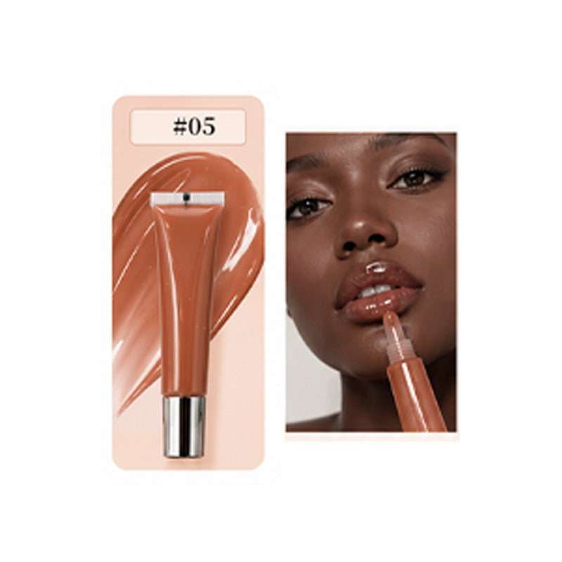 Gloss aux lèvres miroitant