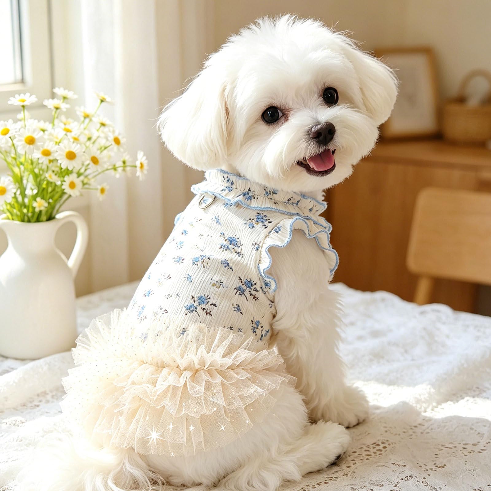 Robes de chien pour petits chiens fille
