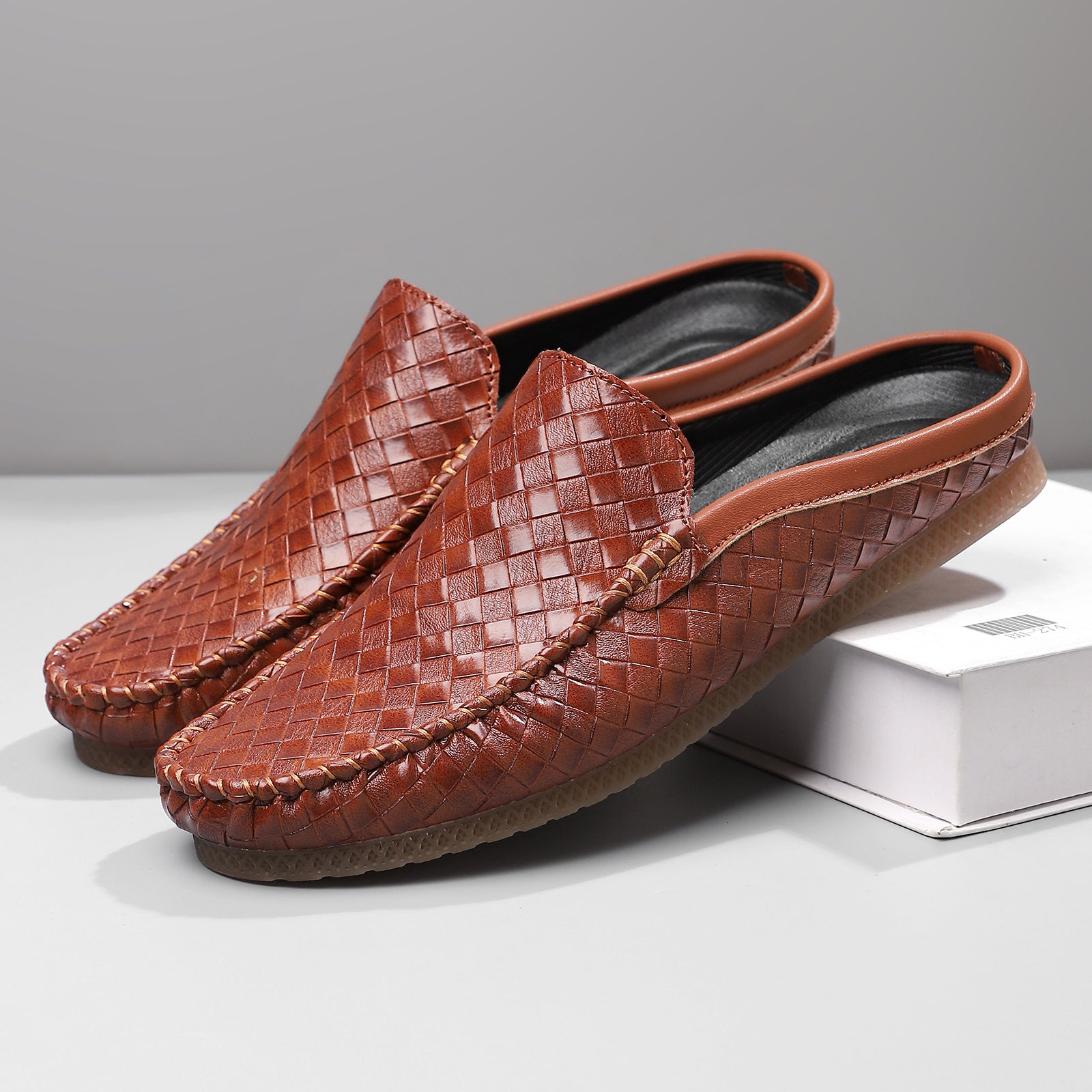 Hommes Outdoor orteil fermé demi-chaussons