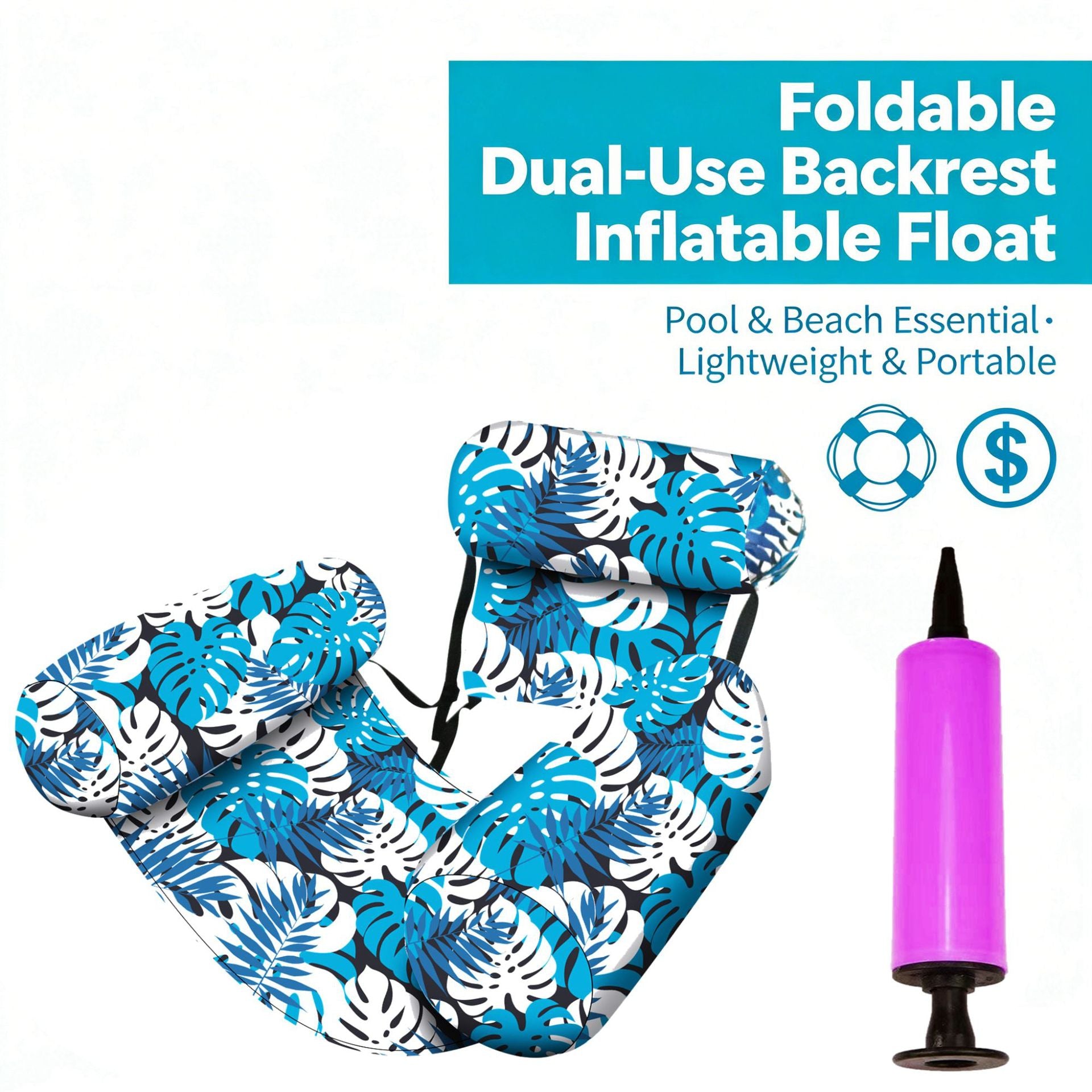 Siège gonflable à eau Lit flottant