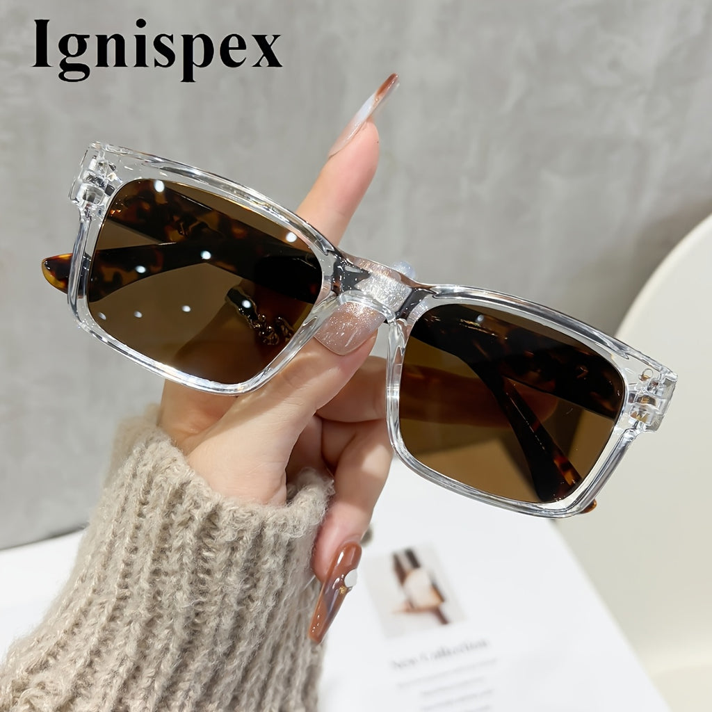 Minimalist Retro Square Shades Lunettes de soleil de mode légère pour toutes les occasions