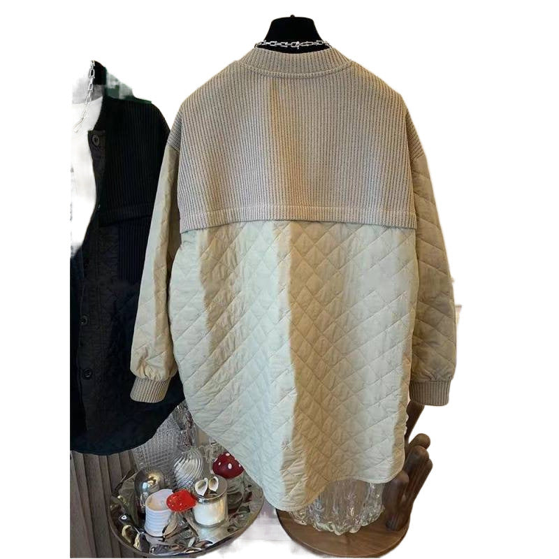 Manteau de coton léger décontracté et élégant