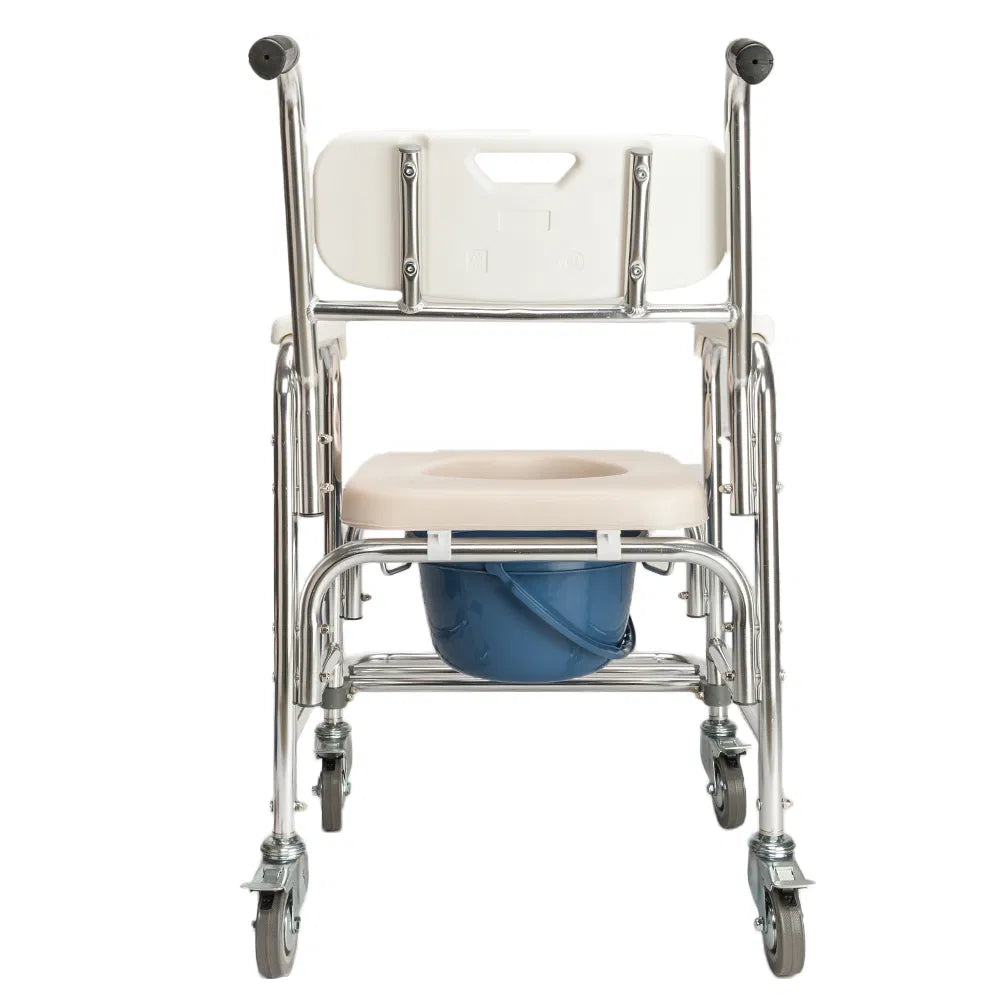 4 en 1 Aluminium multifonctionnel Personnes âgées Personnes handicapées Femmes enceintes Commode Chaise