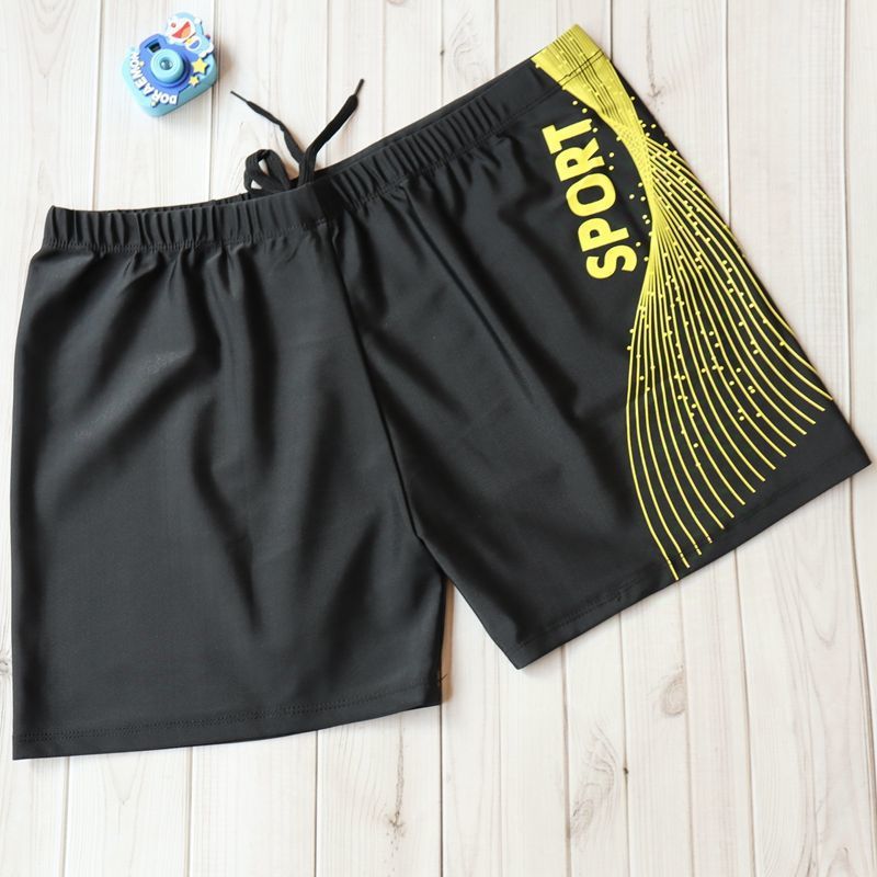 Trunks de bain imprimés de taille plus large pour hommes
