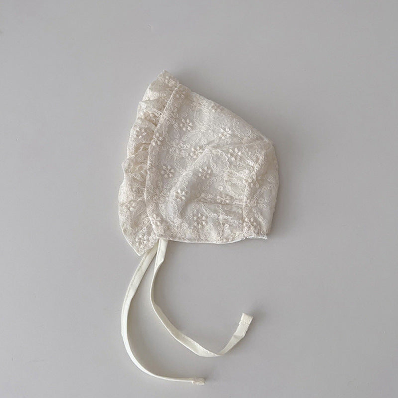 Nouveau-né Court Lace Princess Hat Baby Hat