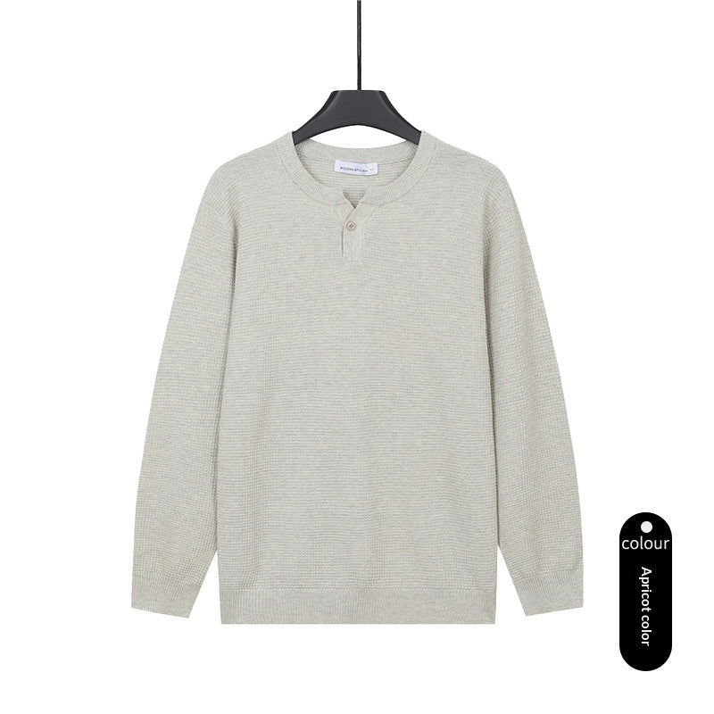 Hommes Col tortue Tweater tricoté Tweater couleur solide Tweater