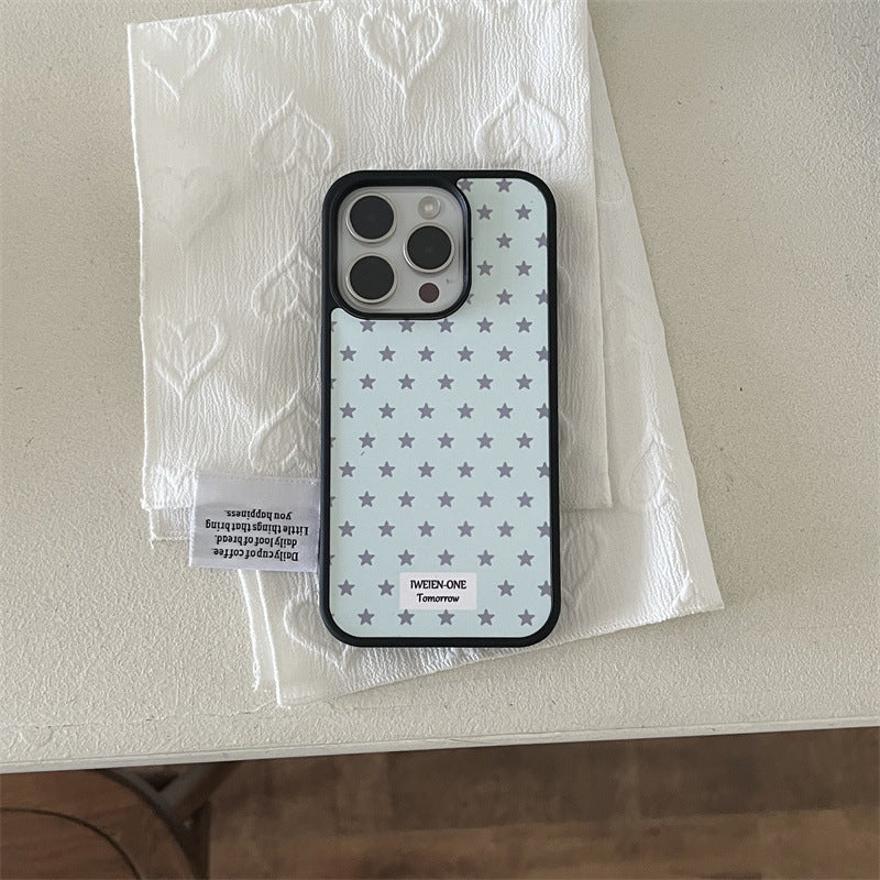 Coque de téléphone simple Dot Diamond résistant à la goutte
