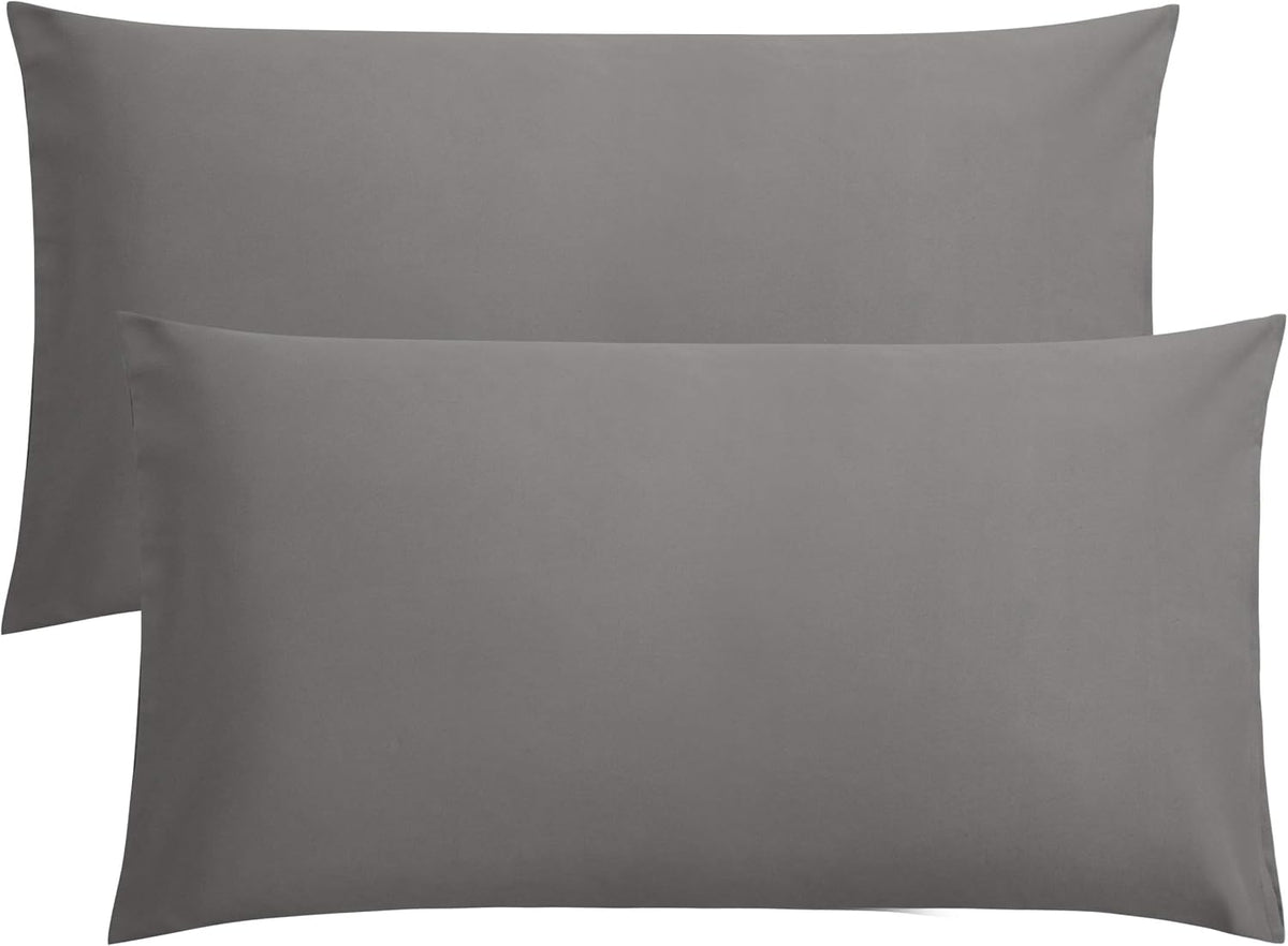 Microfibre King Taille Oreiller Cas 2 Unités