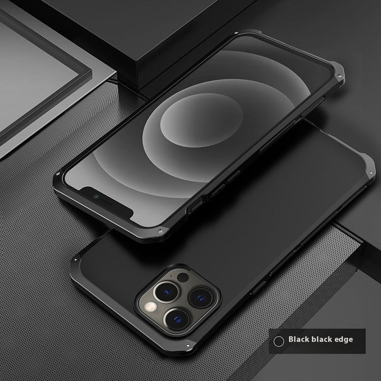 Étui de téléphone à vis métallique résistant à la chute