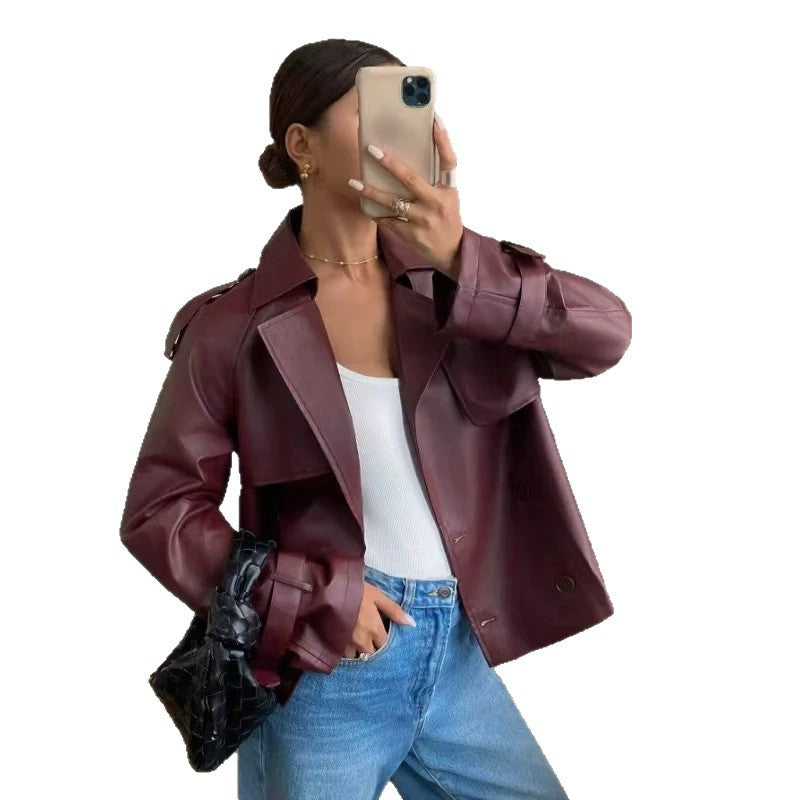 Veste Biker Vintage réglable