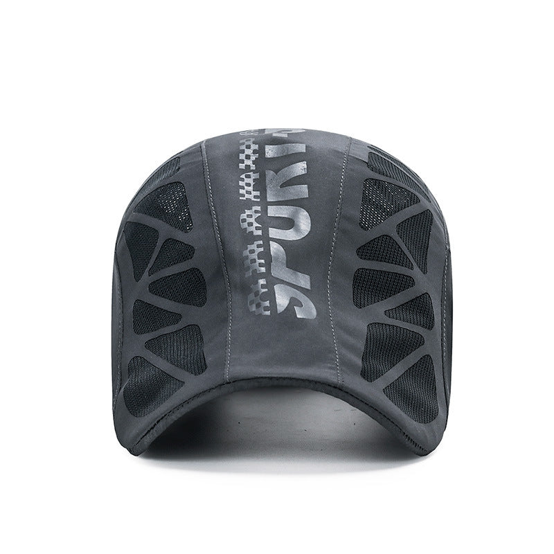 Lettre de SPORT Chapeau avant Mesh Respirant Homme