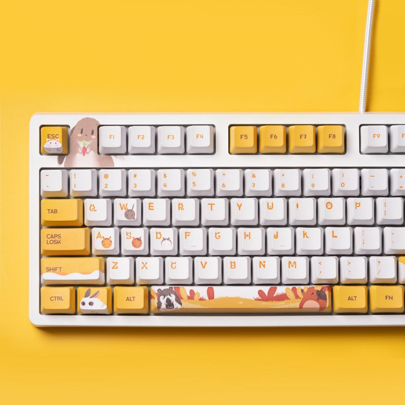 Clavier mécanique filaire de Jue noir Cerise Cap clé Esports Jeu Typing