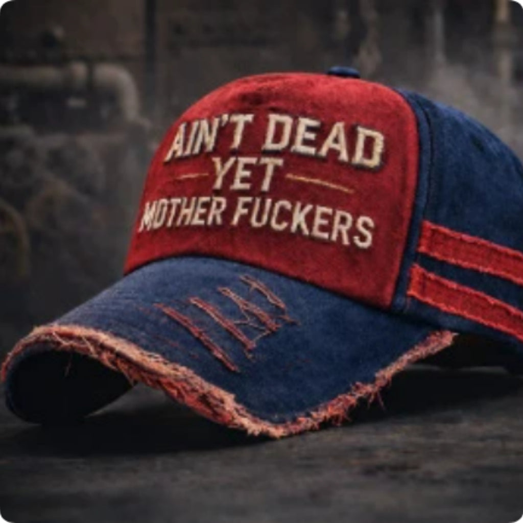 Casquette de baseball imprimée pour texte créatif et polyvalent