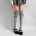 Femmes SpringAutomn Bas minces avec patchwork et Bowknot
