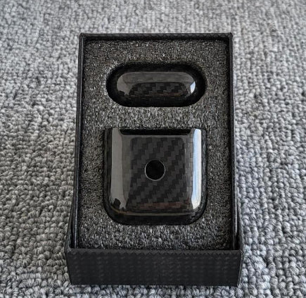 Boîtier de protection en fibre de carbone Casque Bluetooth sans fil Boîtier de protection en fibre de carbone