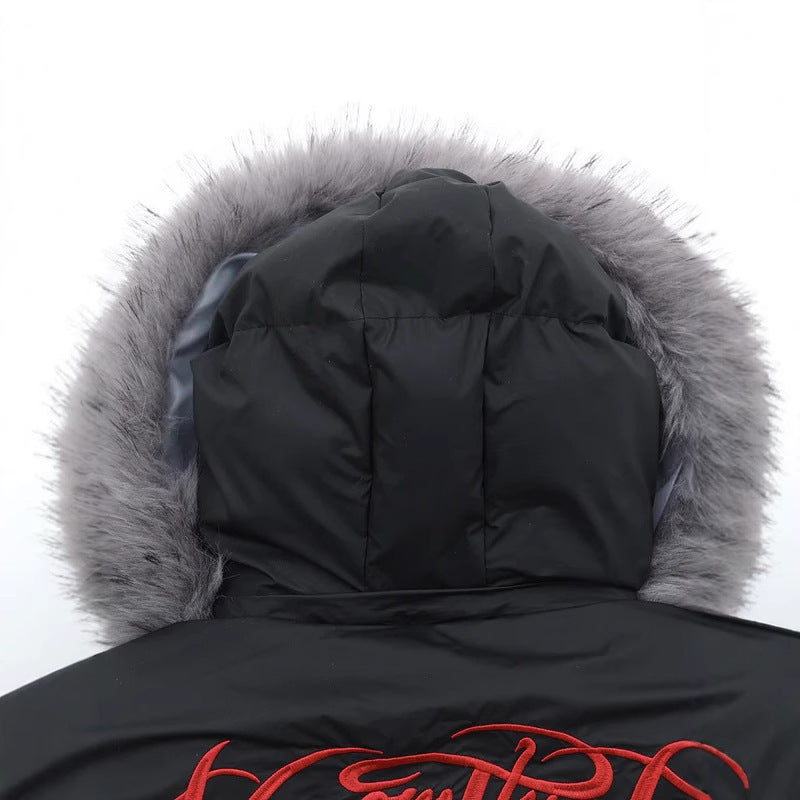 Veste rembourrée en coton pour homme style américain