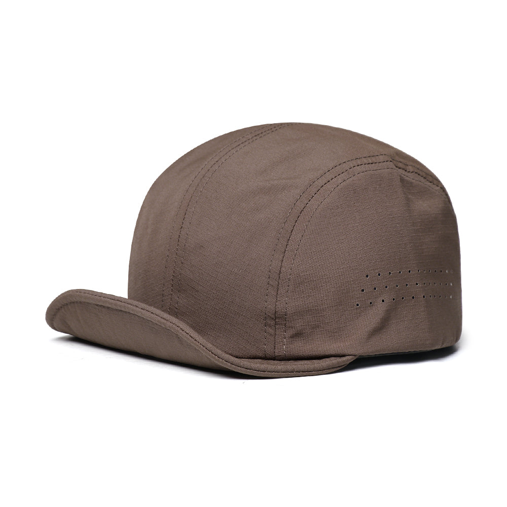 L'été pour hommes et pour femmes Solide-colore Soft-brim Breaking Side-hole Simple Style Casual