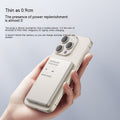 Vitesse 5000 MA Power Bank Ultra-fin transparent