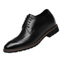 Bullock Homme 8cm Chaussures Derby en hausse de hauteur en style britannique