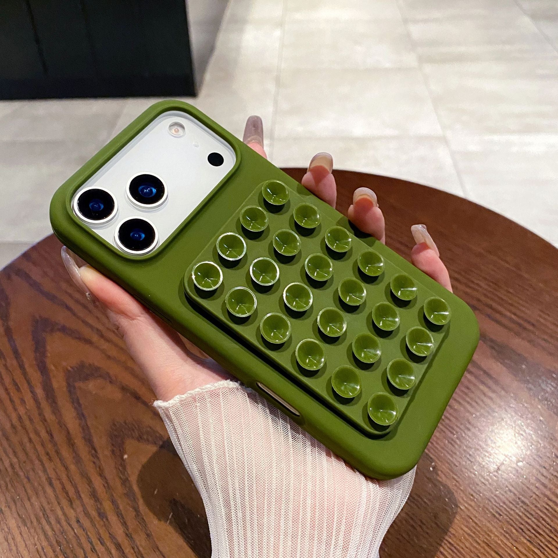 Suction-coup pliable Stand adapté aux téléphones
