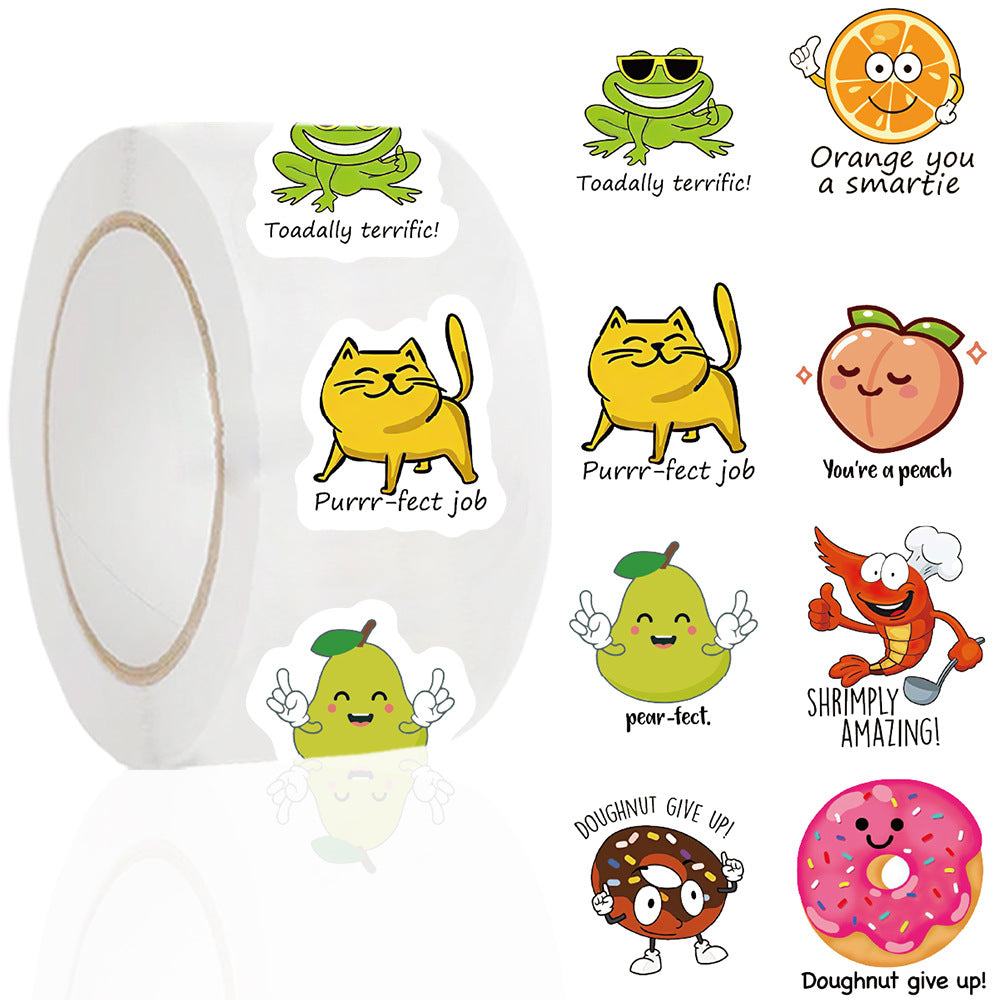 Stickers Jouet pour Enfants Bricolage Série Récompense