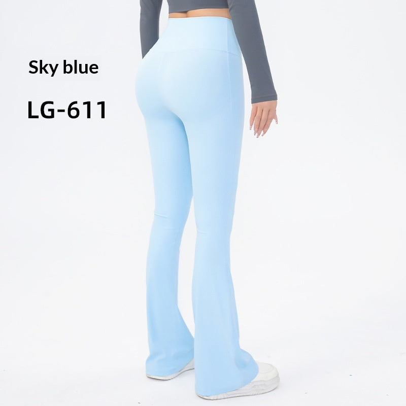 Pantalons de remise en forme avec jambes larges Slimming quand le vêtement de dessus convient pour le style extérieur