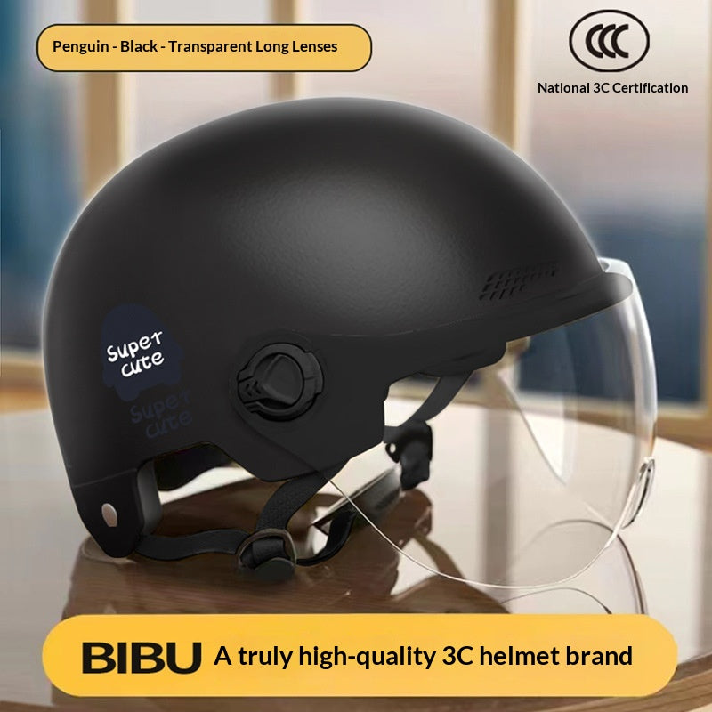 Unisex Four Seasons Electric Scooter Safety Helmet