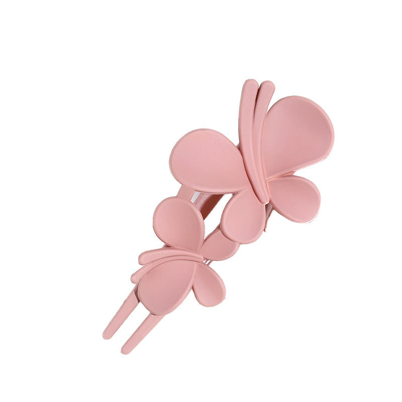 Sentez le papillon Clip Matte Texture après Barrettes