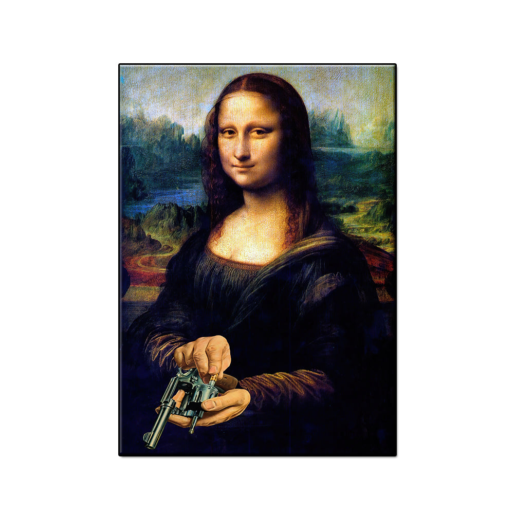 Affiche de toile d'art modèle Mona Lisa