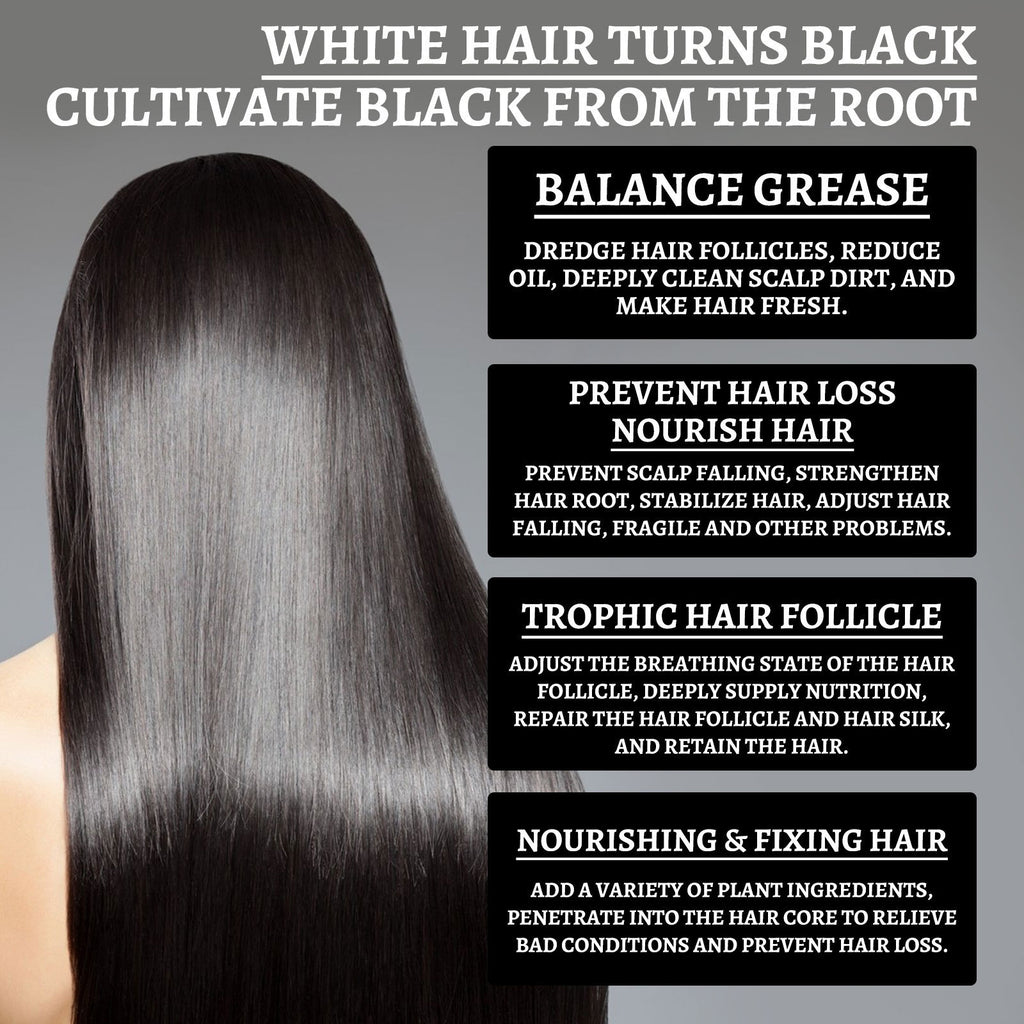 South Moon Black Ganoderma Hair Hydratant Hair Care Massage