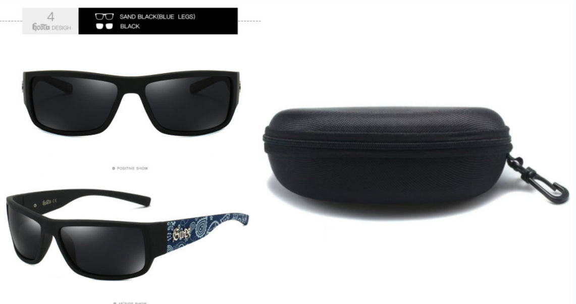 Lunettes de soleil Polarisées Hip-hop Fashion