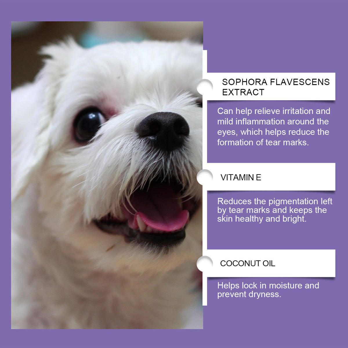 Baume Yegbong pour les yeux des chiens - Nettoyage doux et hydratant pour les yeux des chiens