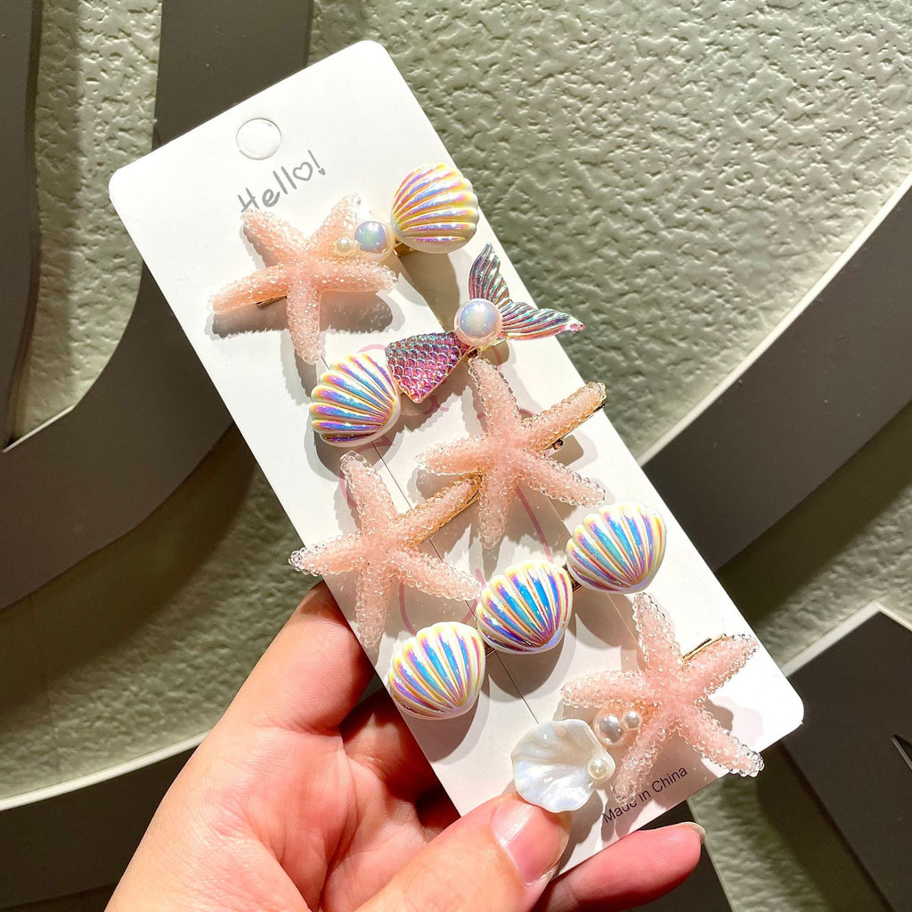Hairpin de coquillage Starfish pour les enfants