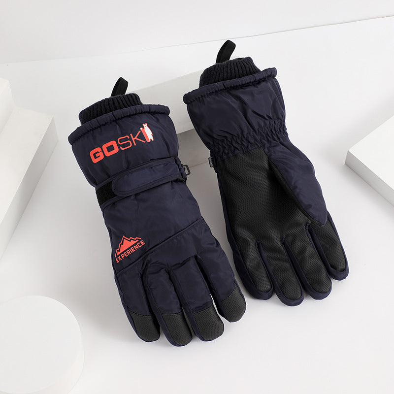 Gants imperméables à l'hiver Ski chaud Gants à l'épreuve du froid
