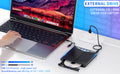 Disque externe CD DVD pour PC Ordinateur portable Windows 11 10 USB 3.0 graveur lecteur