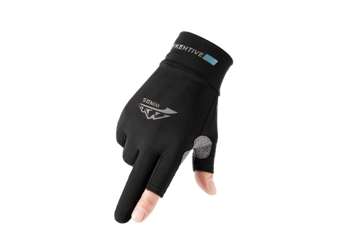 Gants de vélo de fitness à moitié doigt tactile écran respirant écran solaire Gants pour hommes et Wo