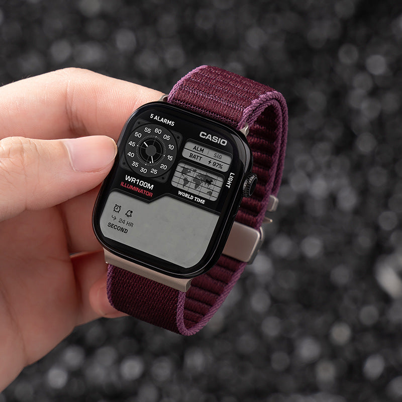 Bracelet de montre Buckle Premium de style SE en nylon