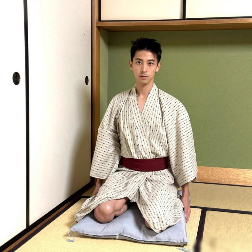 Men's formelle porter traditionnel japonais Kimono
