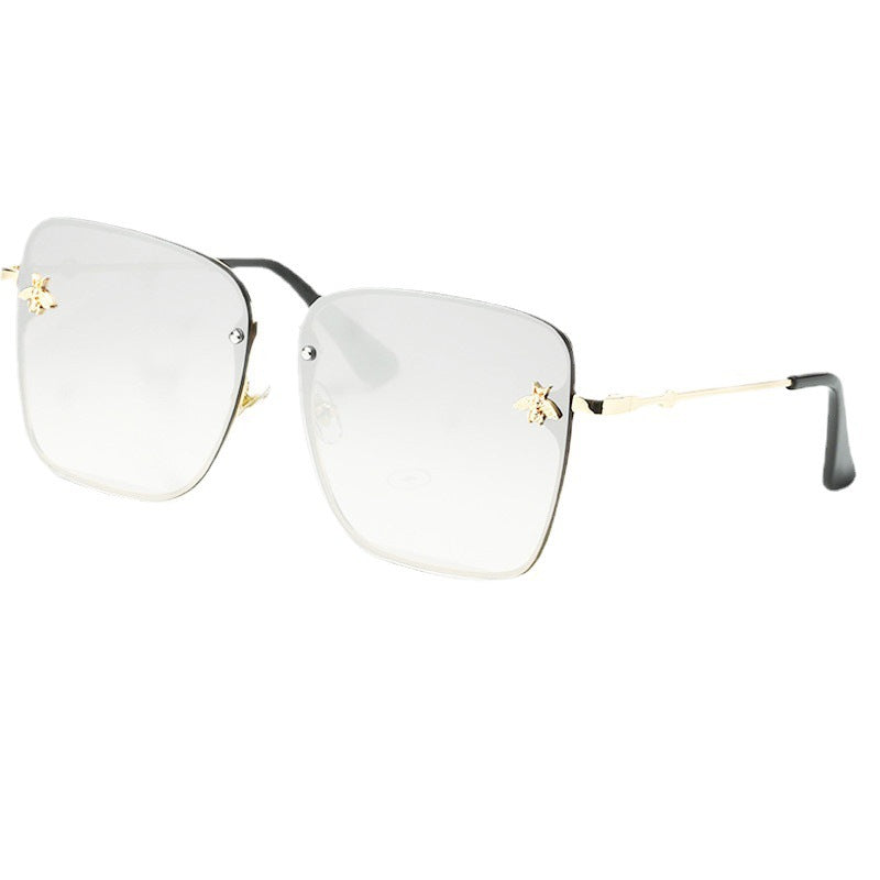 Lunettes de soleil carrées unisexes