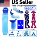 Homme Femme Portable Urinal Voyage Camping Voiture Toilette Pee Bouteille Trousse d'urgence