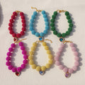 Collier de chien perlé Yangmei-Berry perlé