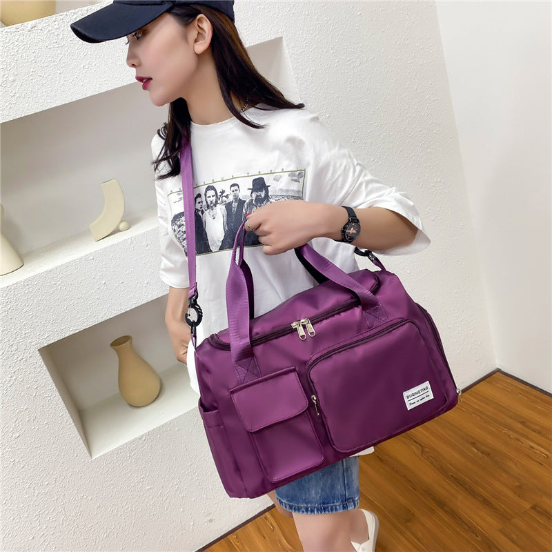 Sac de fitness tendance Séparation humide à sec Sac de sport portatif