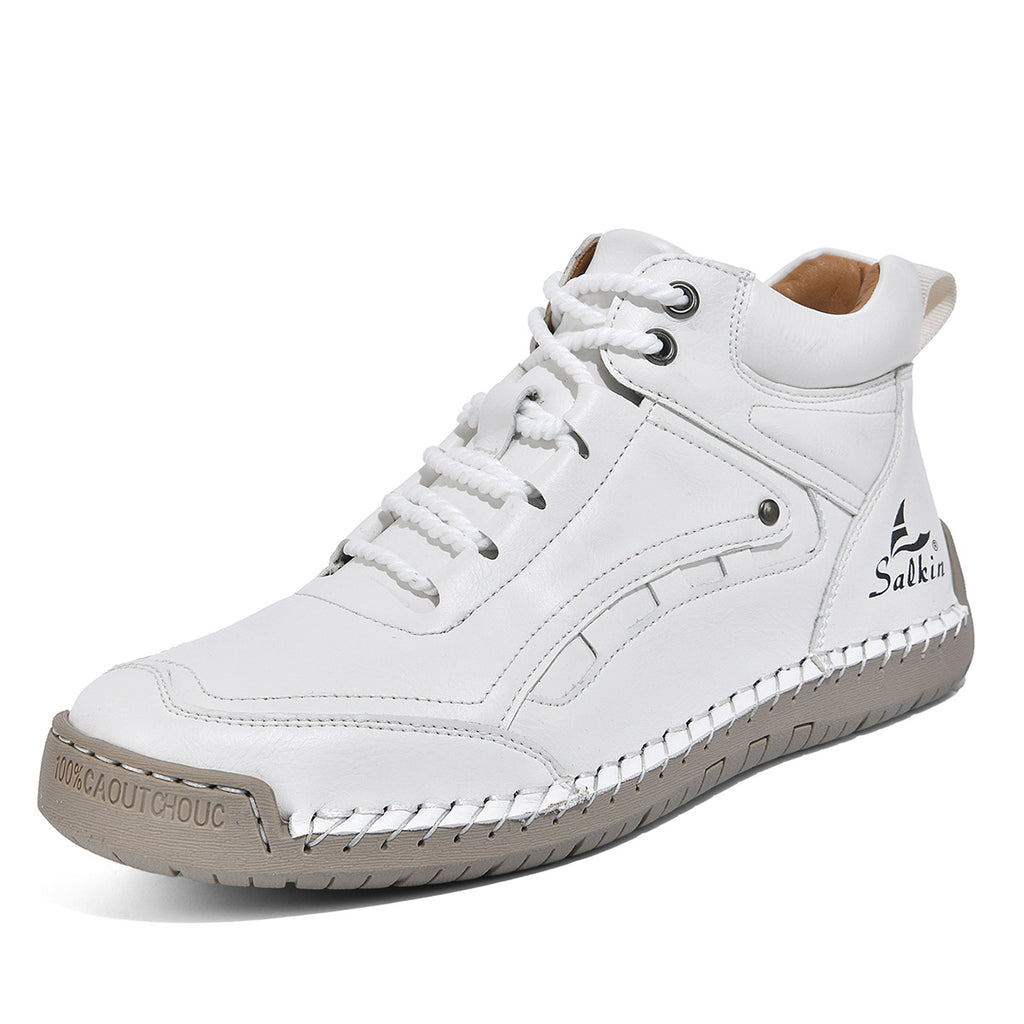 Chaussures décontractées pour hommes cousues à la main