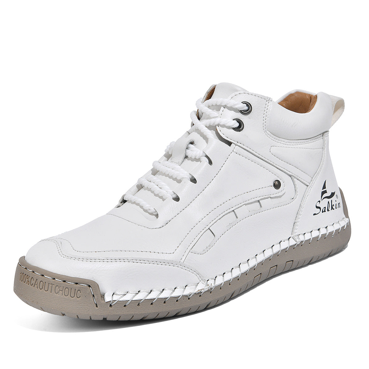 Chaussures décontractées pour hommes cousues à la main