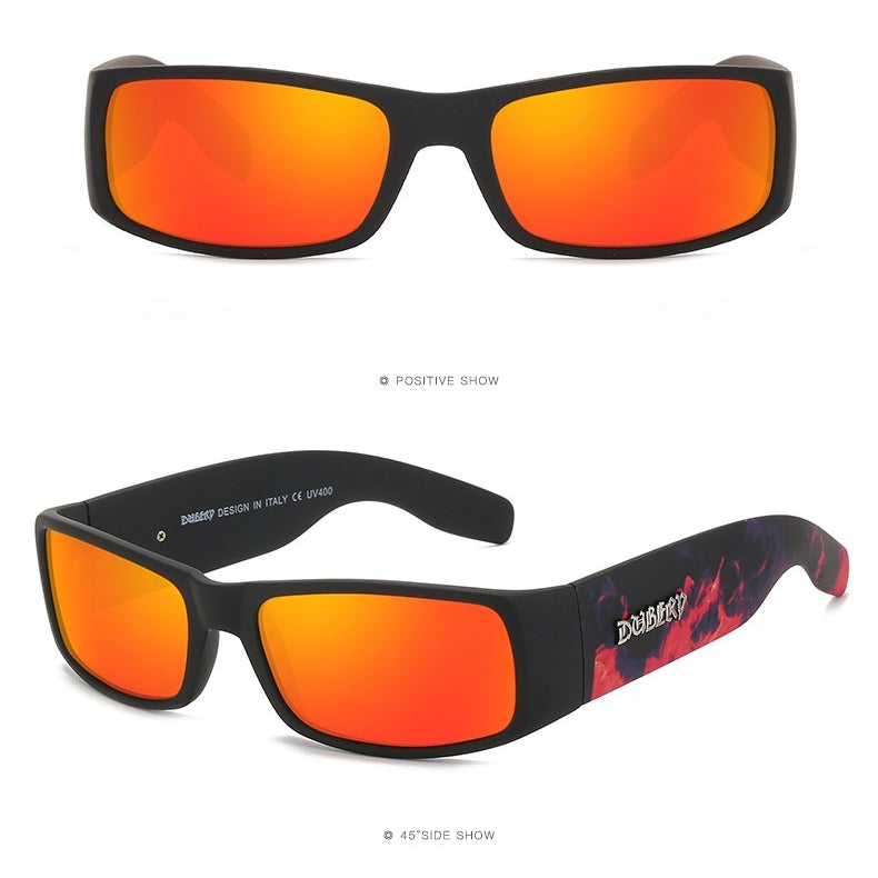 Style gothique Lunettes de soleil de sport européenne et américaine